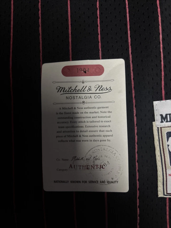 Mitchell & Ness Michael Jordan Jersey 1997-98 Last Dance Bulls Size M Authentic - Image 4 of 4