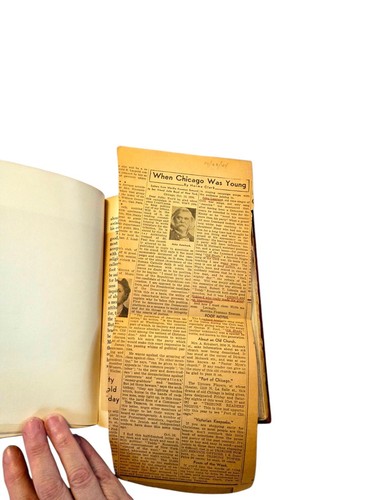Hardcover Book Bygone Days In Chicago Recollections of the Garden City 1860s - Picture 15 of 17