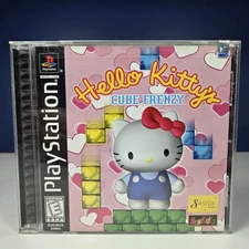 Hello Kitty's Cube Frenzy (Sony PlayStation 1, PS1) New / Complete 