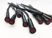 NEW  10/LOT * LeeCraft TINEON 3600 Red Panel Mount Indicator Lamp 125V / 0.33W