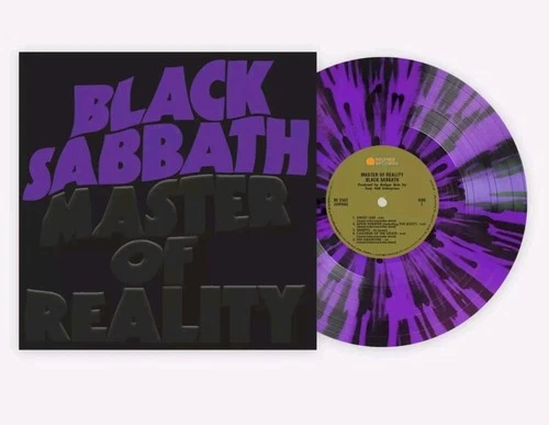Black Sabbath  -Master Of Reality (Ltd Purple Orchid Splatter 180g Vinyl LP) VMP