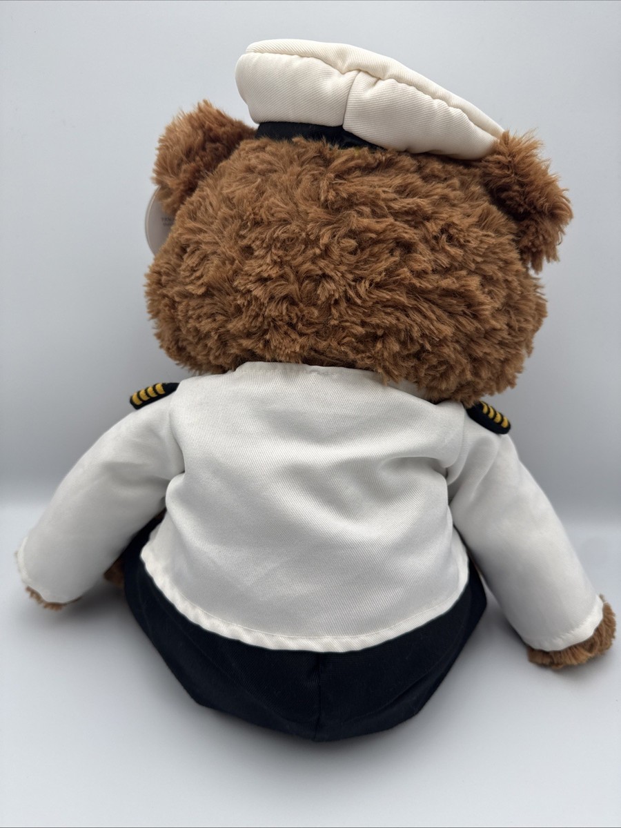 Princess Cruises Captain Bear Plush “Stanley” – Nautical Teddy