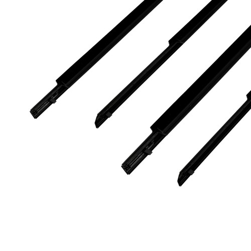 Fits 2007-2011 Toyota Camry 4x Outside Door Window Weatherstrip Trims Seal Belt - Picture 6 of 8