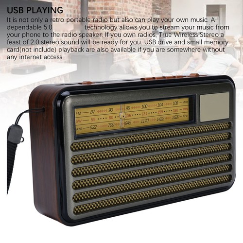 Vintage Small Radio Hocheffiziente Langwache Teleskopische Antenne - Zdjęcie 21 z 24