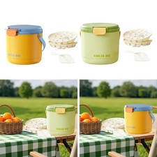 Insulated Ice Bucket Storage Bin Ice Tray Indoor Outdoor Camping Cooler Box