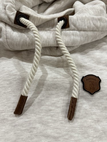 Sudadera con Capucha Naketano Brave New World Para Mujer Marfil Diseñador Talla S - Imagen 4 de 12