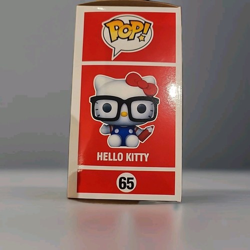 Pop ! Vinyle : Hello Kitty - Hello Kitty (floqué) - #65 - Photo 4/5