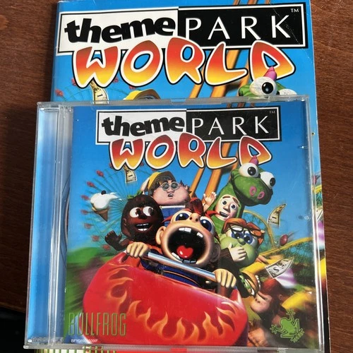 Theme Park World PC CD-ROM Game