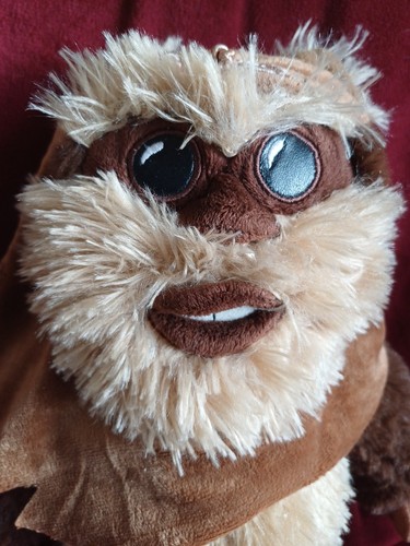 Peluche morbido Wicket Ewok Star Wars Disney Store originale timbrato giocattolo morbido 12" ETICHETTE - Foto 2 di 11