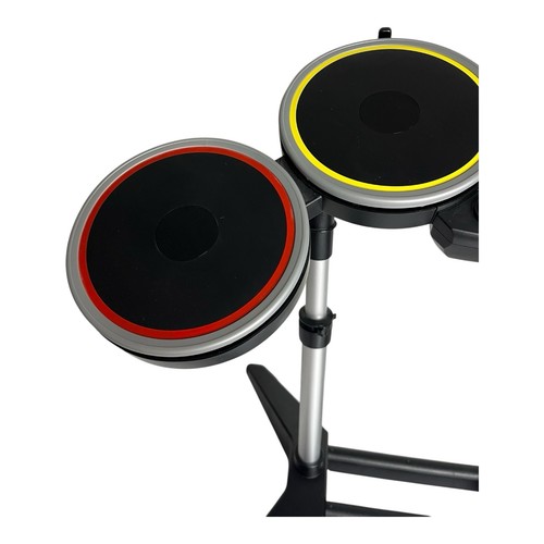 Xbox One Rock Band 4 Bundle Wireless Drums Sticks Guitar Game Microphone Tested - Picture 15 of 24