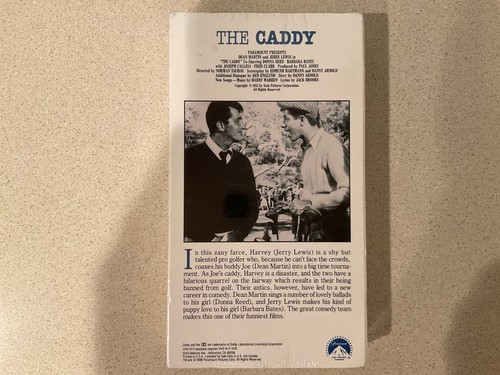 The Caddy (VHS, 1988) Dean Martin, Jerry Lewis, Donna Reed - Sealed - Picture 2 of 5