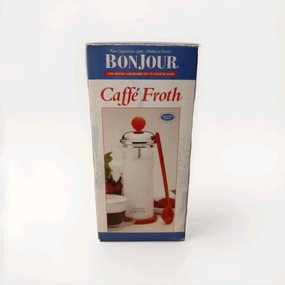 BonJour Caffe Froth Cappuccino-Lattes-Mochas-Desserts New Open Box......1998