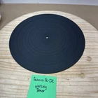 Technics SL-D2 Turntable Parts - Platter Mat (good Rubber, Pliable)