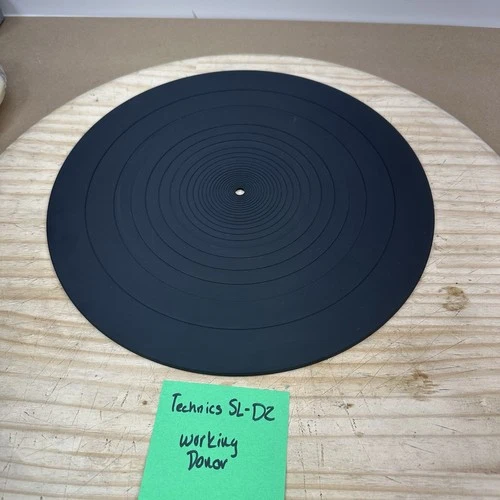 Technics SL-D2 Turntable Parts - Platter Mat (good Rubber, Pliable)