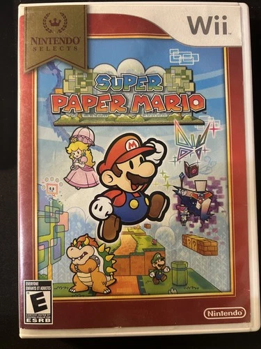 New ListingSuper Paper Mario (Nintendo Wii) GOOD CONDITION - CIB