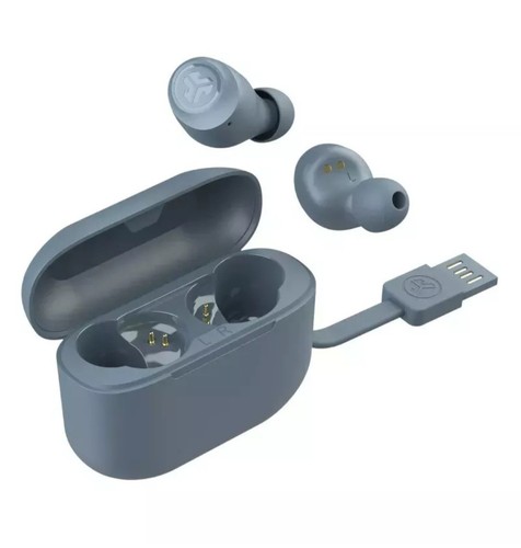 Jlab Go Air Pop True Wireless Earbuds 32+ Hours Playtime Dual Connect Slate Blue - Picture 3 of 15