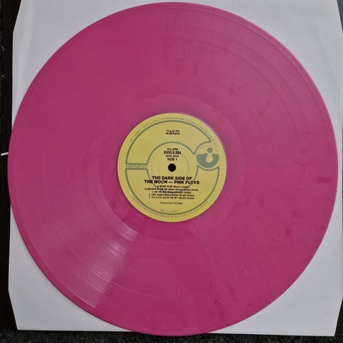 Pink Floyd - The Dark Side Of The Moon Australia Pink Vinyl Quadraphonic 1990s? - Picture 7 of 16
