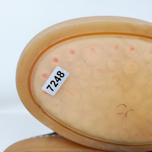 Camper Schuhe Herren 44 Braun Leder Retro High Top Komfort Sneaker Boot - Bild 10 von 10