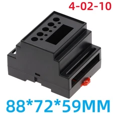 PLC Fire Detection Instrument Shell Controller Case 88x72x59mm Rail Junction Box