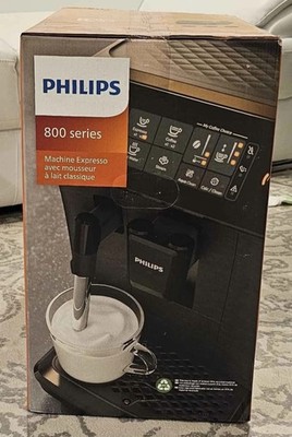 Brand New! Philips 800 Series Fully Automatic Espresso Machine Milk Frother