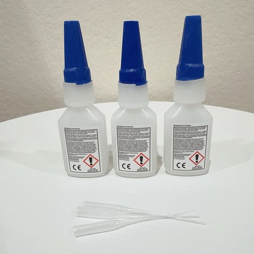 3x Loolifl 406 Instant Adhesive for Rubber and Plastic Glue 20g New - Picture 3 of 9