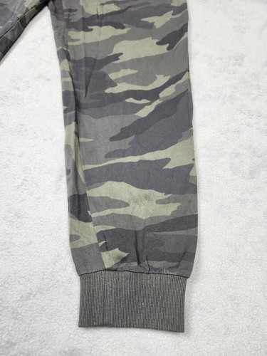 Splendid Pants Womens Small Green Camo Joggers Elastic Waist Drawstring Rayon - Picture 4 of 13