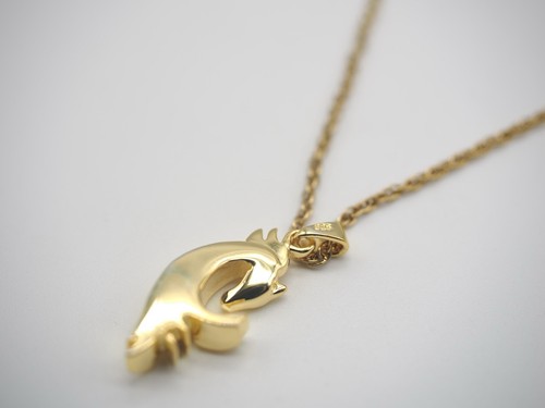 Horse Necklace For Ashes Cremation Pendant Memorial Jewelry 14k Gold Plated - Picture 6 of 6