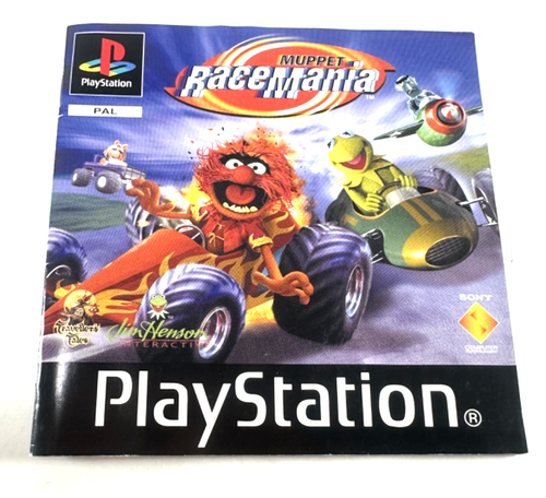 MUPPET RACEMANIA PS1 SONY PLAYSTATION PAL ITA KOMPLETT - Bild 5 von 10