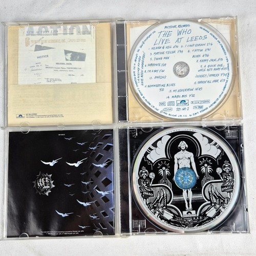THE WHO Tommy + Live At Leeds 2xCD Remastered Bonus Tracks Pete Townshend 60s - Picture 6 of 6