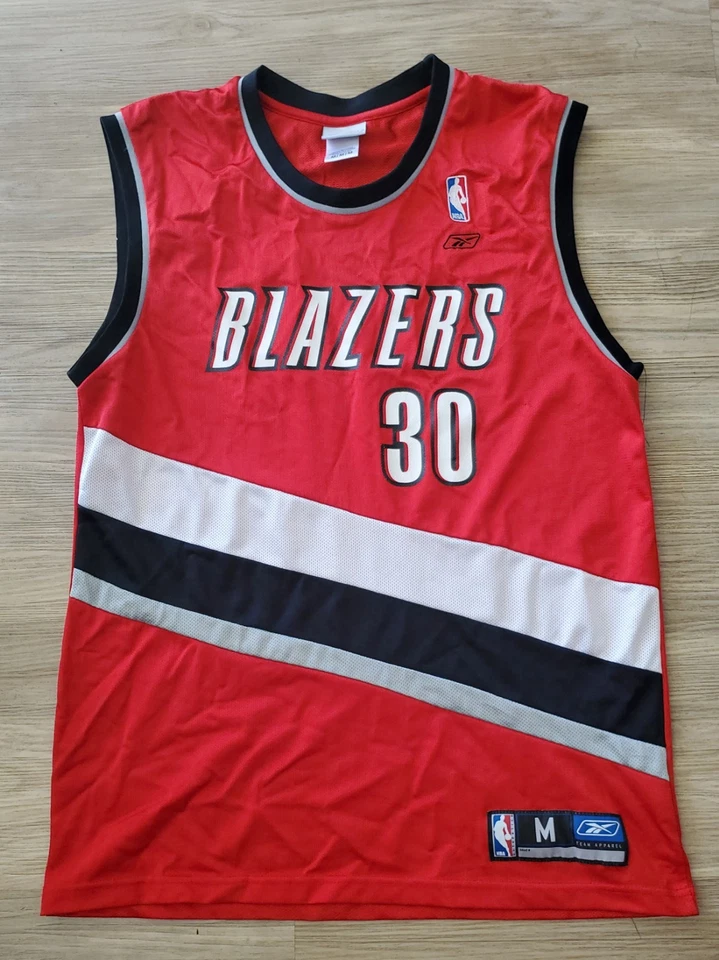 Camiseta Nike Vintage Rasheed Wallace #30 Portland Trail Blazers NBA Tamanho Médio - Imagem 2 de 4