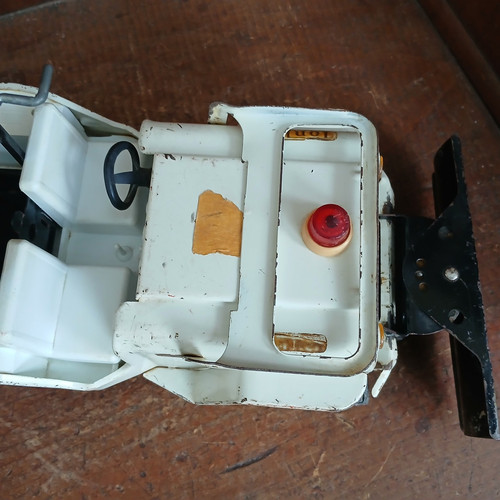 VTG 1960S TONKA WHITE JEEP AA WRECKER LATCH HOOK W /PLOW - Picture 19 of 19