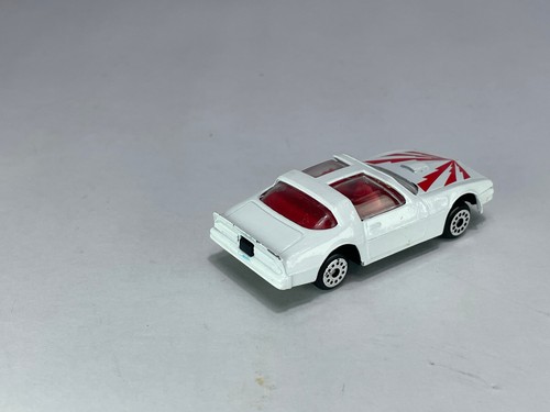 Zylmex / Zee Toys Diecast Pontiac Firebird en Blanco No. Camiseta D93 rayas rojas - Imagen 6 de 10
