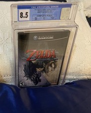 Zelda: Twilight Princess CGC Graded 8.5 (Disk 9.6!)