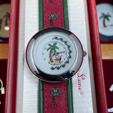 Holiday Lane Santa Watch Tropical Coastal Christmas Vacationcore Coquette Gift