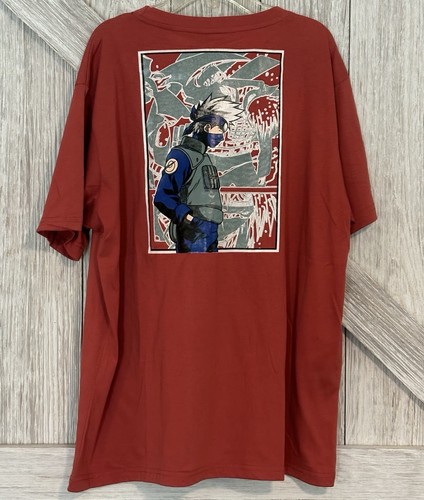 Men’s Unused Pikeweiba Fashion Japanese Anime Series Naruto Souvenir T-Shirt - Picture 8 of 10
