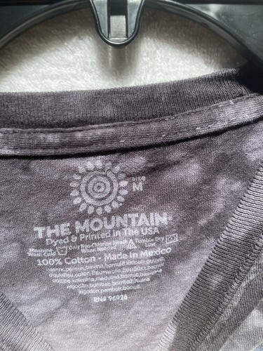 The Mountain x Harry Potter Hairy Pawter Mens Medium Gray Tie Dye Tshirt - Picture 3 of 6