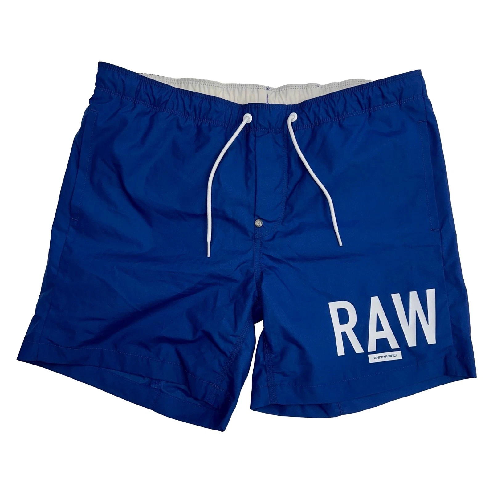 G-STAR Men's Hudson Blue Pilon Beach Shorts RRP £60