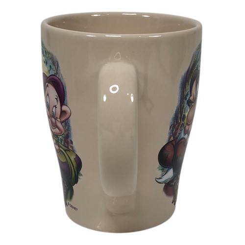 Vintage Disney Store Grumpy Dopey Mug Snow White Seven Dwarfs Ceramic Coffee Cup - Picture 2 of 4
