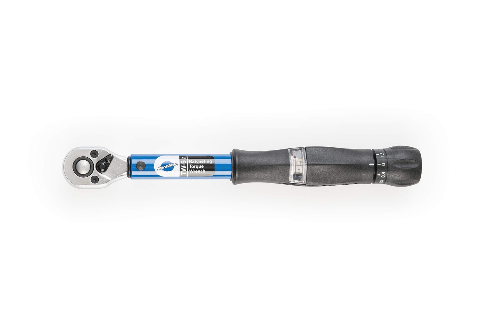 Park Tool TW-5.2 - Динамометрический ключ с храповым механизмом: 2-14 нм, 3/8 хода