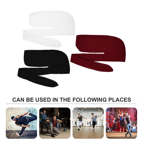3 Piezas Multifunción Gorro Sombrero Ropa Envolturas Moda Prendas para la cabeza - Imagen 4 de 12