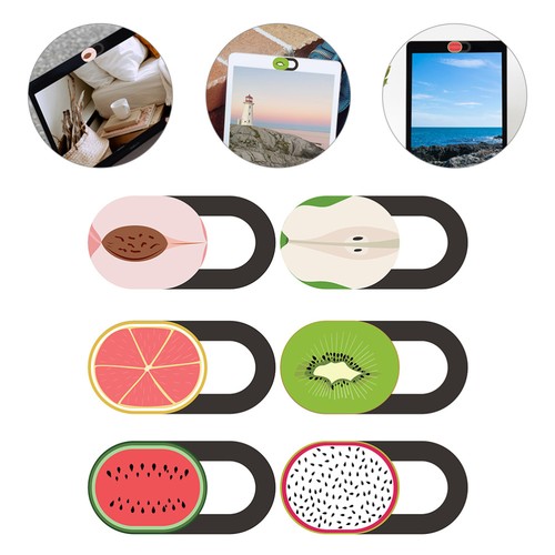 6 Pcs Copertura La Privacy Della Fotocamera Protettore Coperture - Photo 7/11