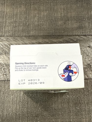 Nicorette Mini 81 Lozenges Mint 2mg Exp 09/2026+ New in box Sealed - Picture 3 of 3