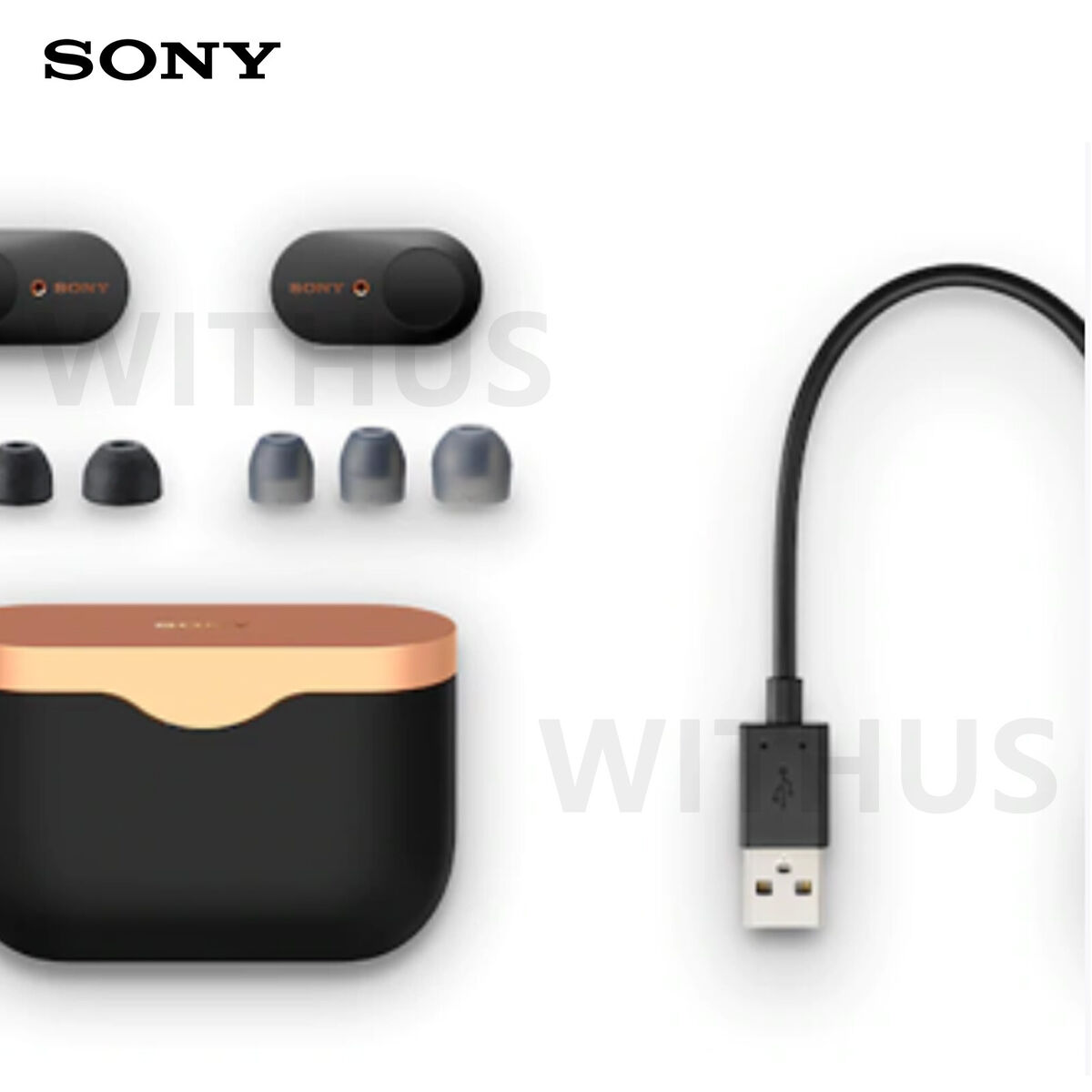 Sony WF-1000XM3 Noise Canceling Truly Wireless Earbuds Bluetooth Earphone