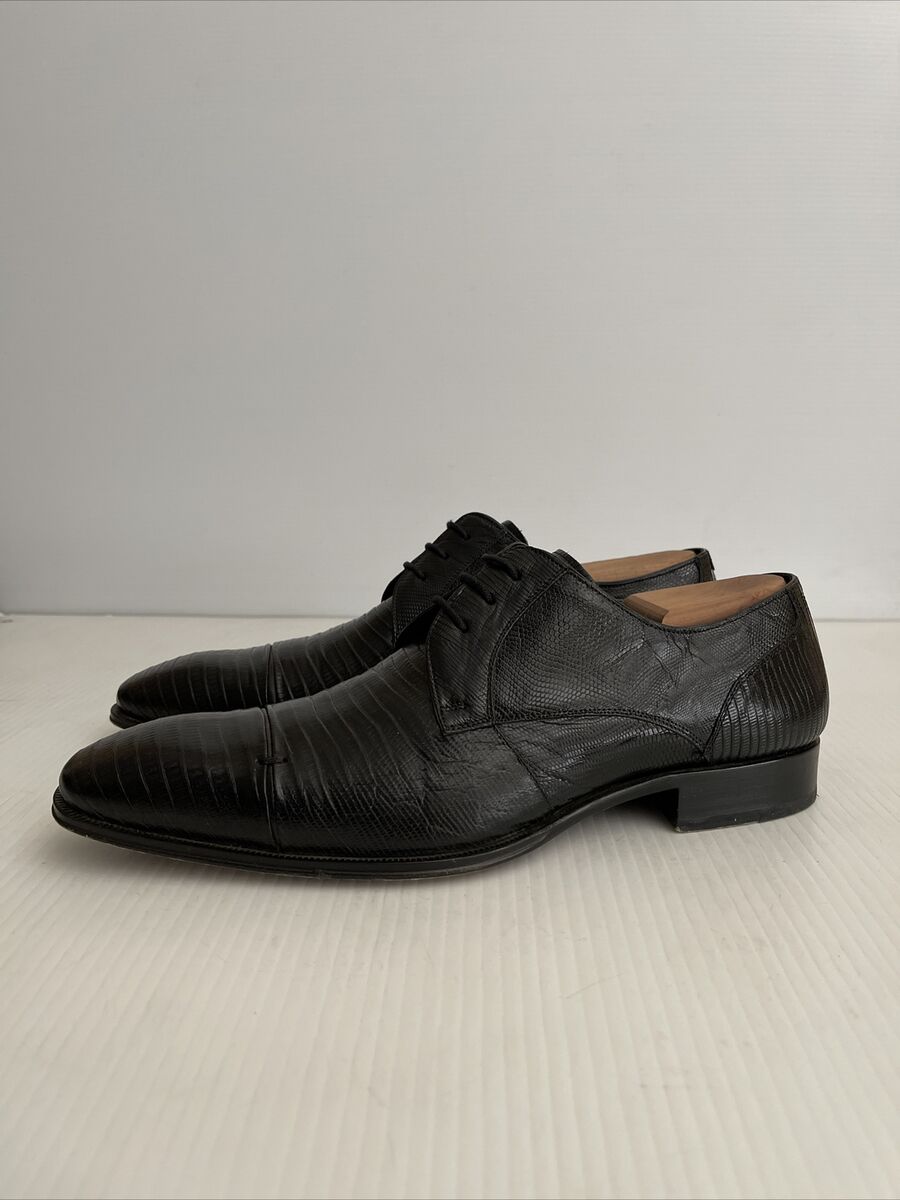 Mezlan valdes genuine lizard cap store toe derby