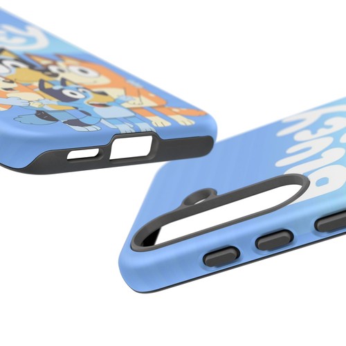Fundas de teléfono - Diseño familiar de perros con dibujos animados azules - Imagen 138 de 203