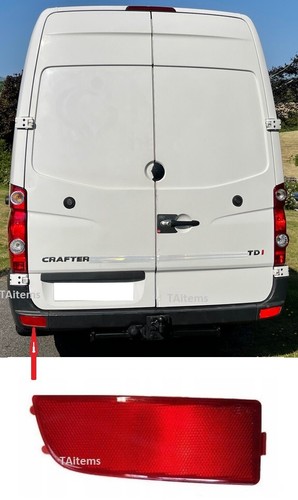 PAIR LEFT+RIGHT REAR BUMPER LOWER REFLECTORS FOR MERCEDES-BENZ 2006-2018 - Picture 3 of 8