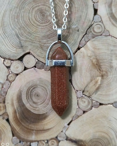 Natural Quartz Chakra Crystal Necklace Healing Point Gemstone Pendant Reiki UK - Picture 24 of 43