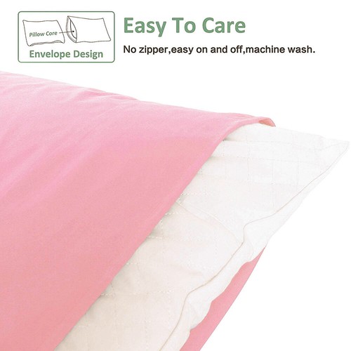 Body Pillow Case Ultra Soft Microfiber Pillowcase Body Pillow Cover 20 x 54 inch - Picture 17 of 134