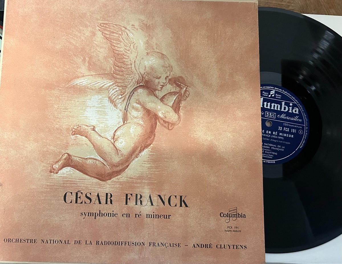 ANDRE CLUYTENS / FRANCK symphony in D minor / COLUMBIA FCX