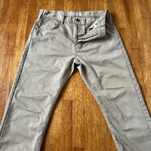 Pantalones de mezclilla Patagonia Performance de sarga para hombre 30x31 tostados revestidos de hierro de algodón orgánico - Imagen 15 de 17